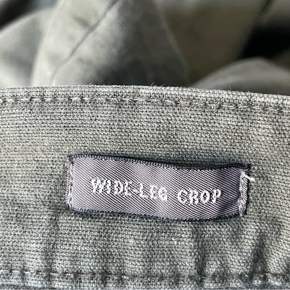 J. Crew Point Sur washed wide-leg crop pant green 35909 - Picture 9 of 12